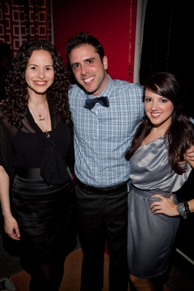 Mandy Gonzalez, Scott Alan and Rachel Potter Photo
