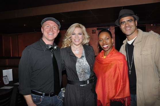 Chris Blisset, Felicia Finley, Brenda Braxton and Christopher Jackson Photo