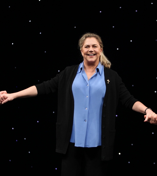 Kathleen Turner attending the Broadway Opening Night Performance Curtain Call for 'Hi Photo