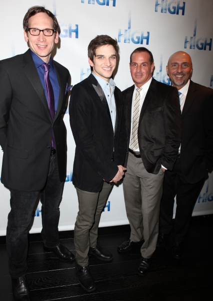 Stephen Kunken & Evan Jonigkeit & Matthew Lombardo & Rob Ruggiero attending the Broad Photo