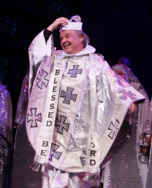 Fred Applegate during  the Broadway Opening Night Curtain Call for 'Sister Act' in Ne Photo