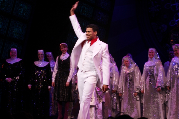 Chester Gregory & Company during  the Broadway Opening Night Curtain Call for 'Sister Photo