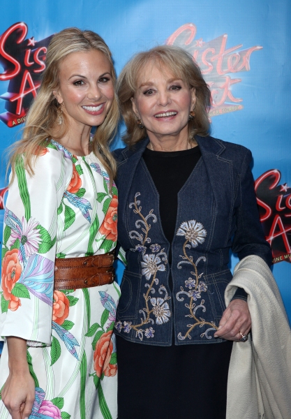 Elisabeth Hasselbeck & Barbara Walters attending the Broadway Opening Night Performan Photo