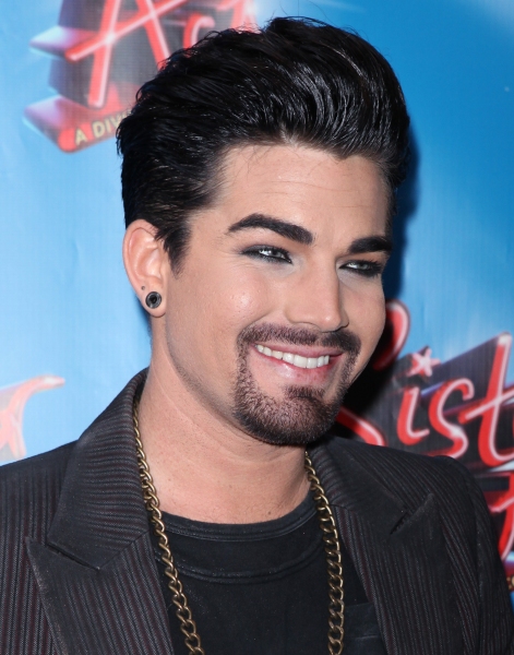 Adam Lambert attending the Broadway Opening Night Performance of 'Sister Act' at the  Photo