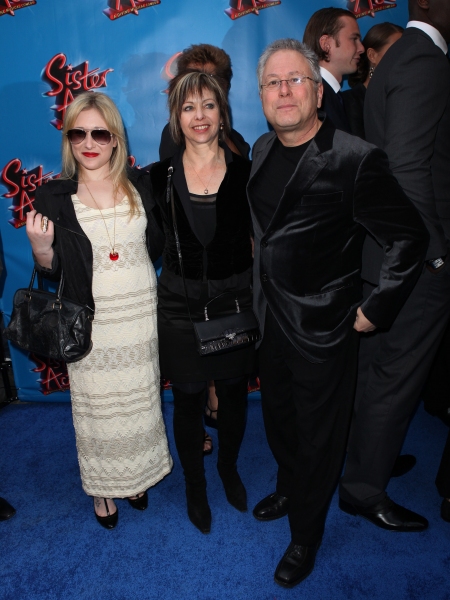 Alen Menken & Family attending the Broadway Opening Night Performance of 'Sister Act' Photo