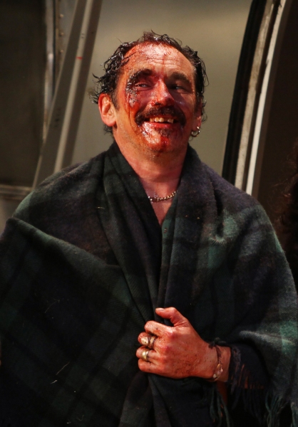Mark Rylance during  the Broadway Opening Night Curtain Call for 'Jerusalem' in New Y Photo