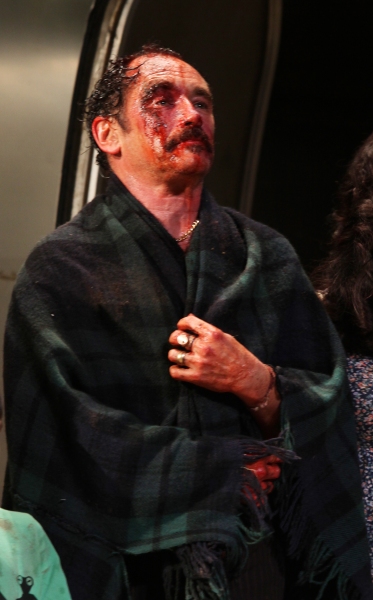 Mark Rylance during  the Broadway Opening Night Curtain Call for 'Jerusalem' in New Y Photo