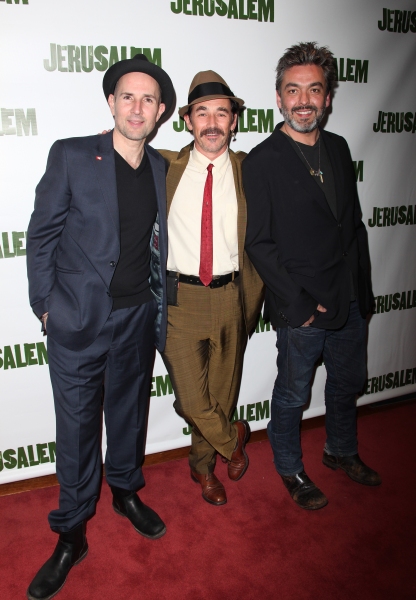 Ian Rickson & Mark Rylance & Jez Butterworth attending the Broadway Opening Night Aft Photo