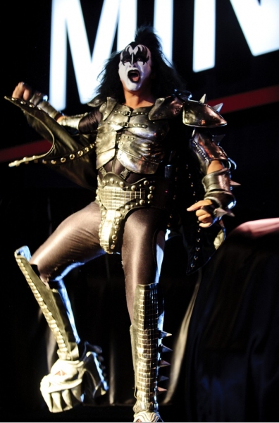 Photo Flash: Kiss Performs at the Auto Show Press Conference Image