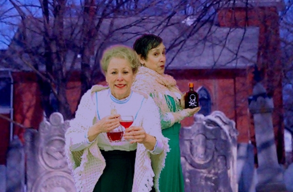  Alene Blomquist as Aunt Martha and Lenore Ferber as Aunt Abby Photo
