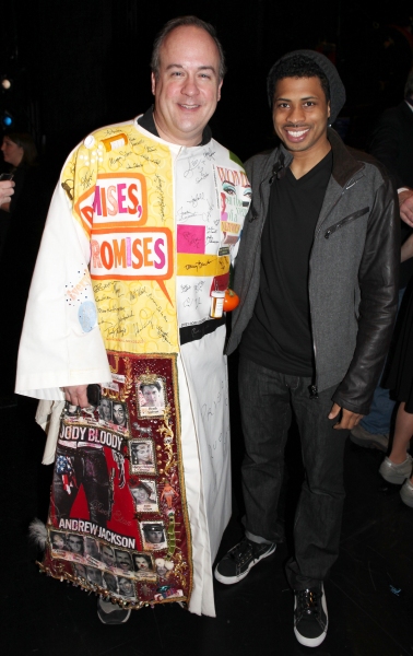 Kevin Ligon & Chester Gregory attending the 'Sister Act'  Broadway Opening Night Perf Photo