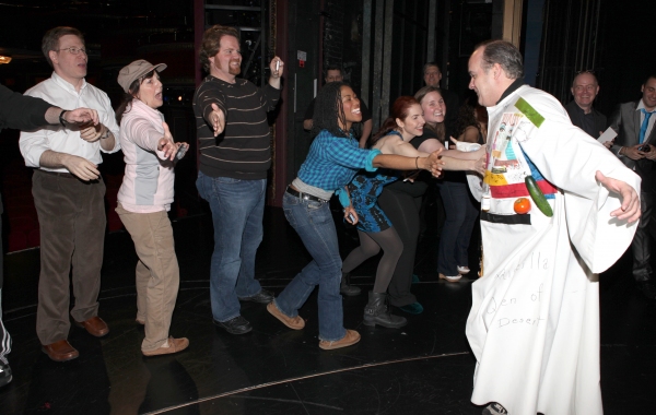Kevin Ligon & The Company attending the 'Sister Act'  Broadway Opening Night Performa Photo