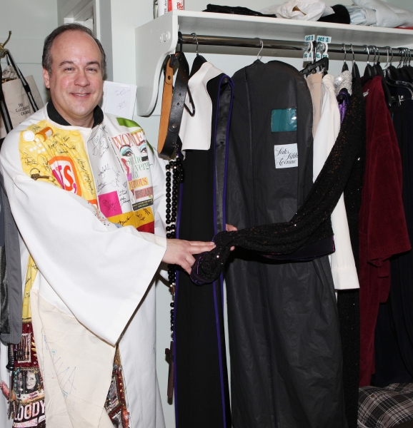 Kevin Ligon (Blessing Victoria Clarke's dressing room) attending the 'Sister Act'  Br Photo