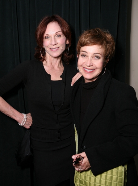 Actresses Marilu Henner (L) and Annie Potts (R) 
 Photo