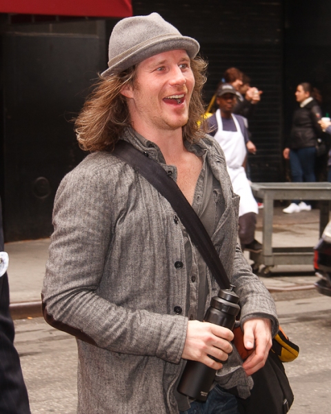 Photo Coverage: Christopher Tierney Returns to SPIDER-MAN Rehearals Image