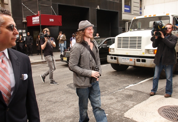 Photo Coverage: Christopher Tierney Returns to SPIDER-MAN Rehearals Image