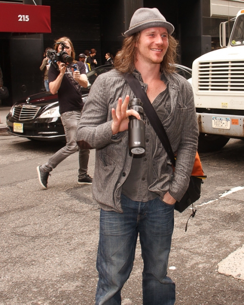 Photo Coverage: Christopher Tierney Returns to SPIDER-MAN Rehearals Image