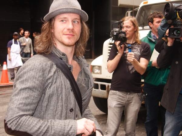 Photo Coverage: Christopher Tierney Returns to SPIDER-MAN Rehearals Image