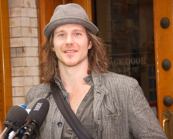 Photo Coverage: Christopher Tierney Returns to SPIDER-MAN Rehearals Image