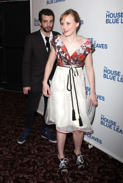 Jay Baruchel and Alison Pill  attending the Broadway Opening Night After Party for Th Photo