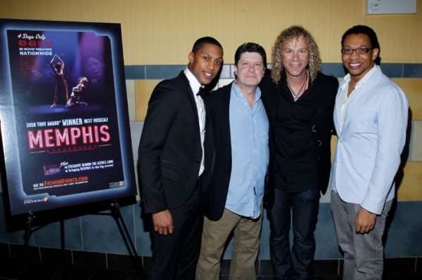 Preston W. Dugger III, Michael McGrath, musician and composer David Bryan and actor D Photo