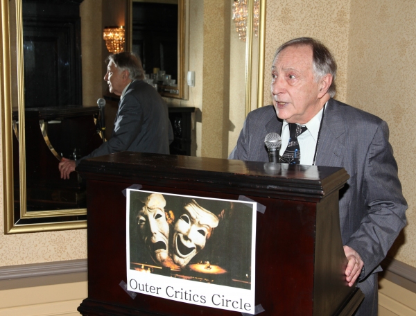 Simon Saltzman attending the Outer Critics Circle announcement for the 2010-2011 Thea Photo