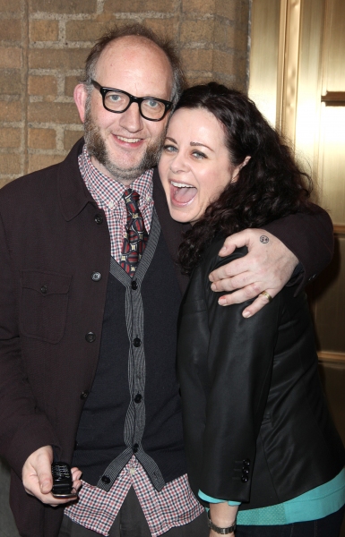 Max Baker & Geraldine Hughes attending the Broadway Opening Night Performance of 'The Photo
