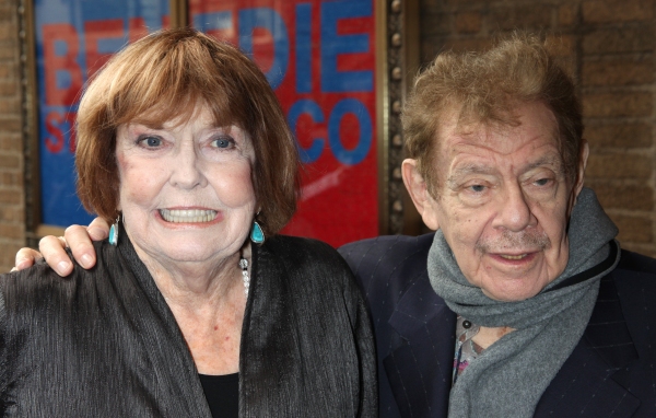 Anne Meara & Jerry Stiller attending the Broadway Opening Night Performance of 'The H Photo