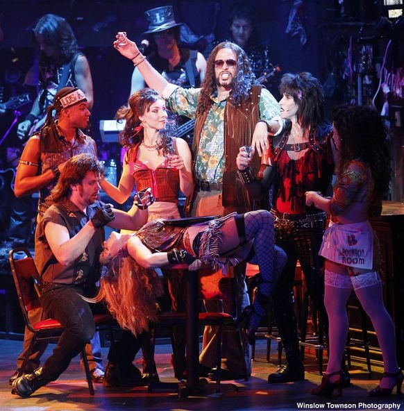 Photo Flash: ROCK OF AGES Visits National Theatre 