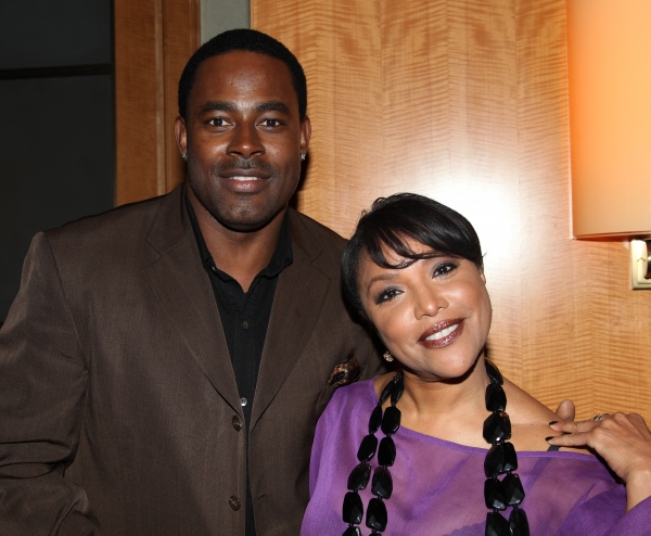 Lamman Rucker & Lynn Whitfield attending the New Federal Theatre Press Conference at  Photo
