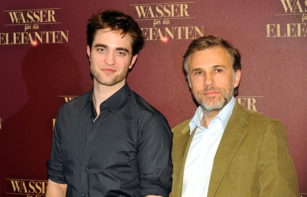 Robert Pattinson and Christoph Waltz Photo