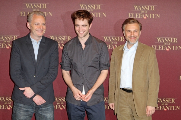 Robert Pattinson and Christoph Waltz Photo