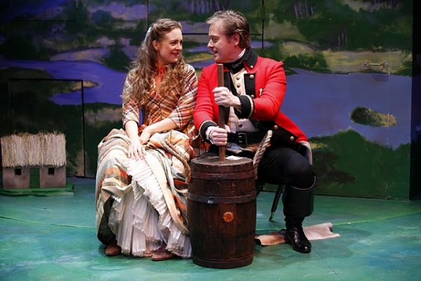 Allison Jean White (Claire Ffolliott) and Mark Shanahan Photo