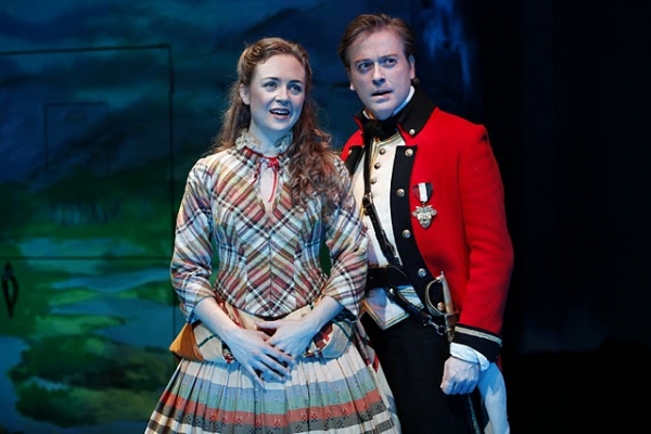 Allison Jean White (Claire Ffolliott) and Mark Shanahan Photo