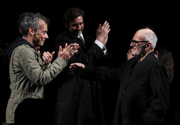 Joe Mantello, Lee Pace, Larry Kramer attending the Broadway Opening Night Performance Photo