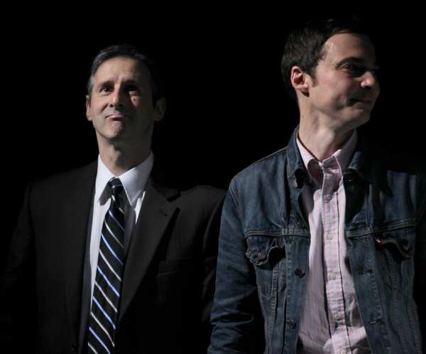 Richard Topal & Jim Parsons attending the Broadway Opening Night Performance  for 'Th Photo