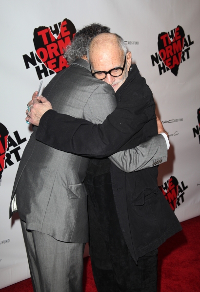 George C. Wolfe & Larry Kramer attending the Broadway Opening Night Performance  for  Photo