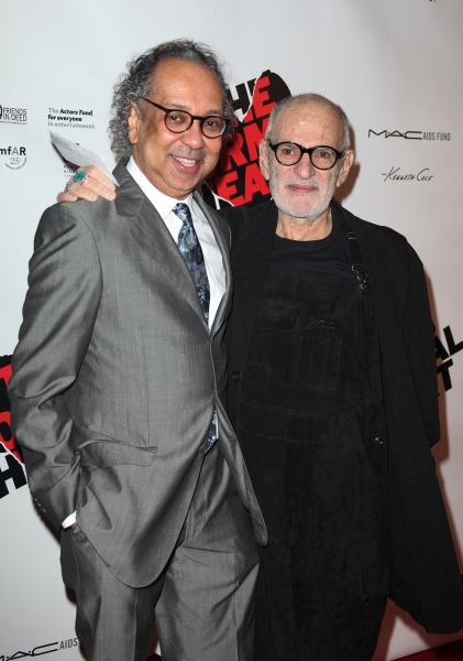 George C. Wolfe & Larry Kramer attending the Broadway Opening Night Performance  for  Photo