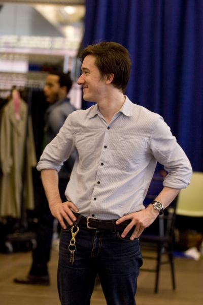 Carson Elrod in rehearsal for the Shakespeare in the Park production of All's Well Th Photo