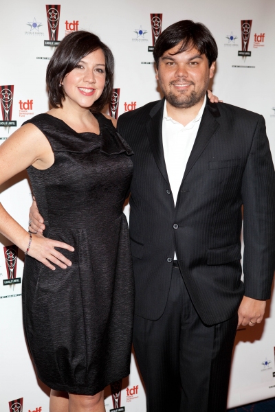 Kristin Anderson Lopez and Bobby Lopez Photo