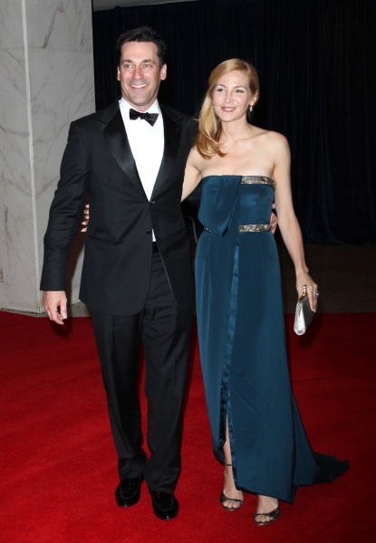 Jon Hamm &  Jennifer Westfeldt attending the White House Correspondents' Association  Photo