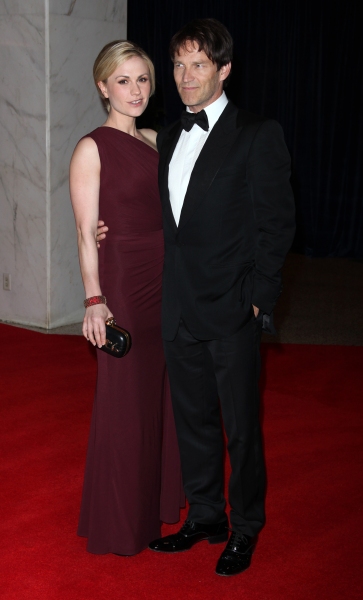 Anna Paquin & Stephen Moyer attending the White House Correspondents' Association (WH Photo