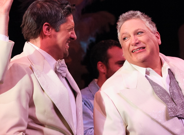 Christopher Sieber and Harvey Fierstein Photo