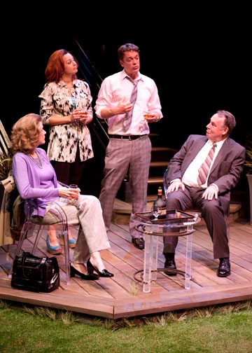 Henny Russell as Kathryn, Dana Green as Tamsin, Ray Chambers as Jack and Colin McPhil Photo