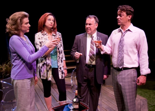 Henny Russell as Kathryn, Dana Green as Tamsin, Ray Chambers as Jack and Colin McPhil Photo