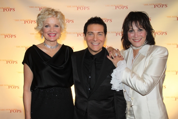 Christine Ebersole, Michael Feinstein and Michele Lee Photo