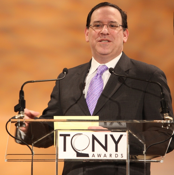 Howard Sherman attending the 2011 Tony Award Nomination Announcements at Lincoln Cent Photo