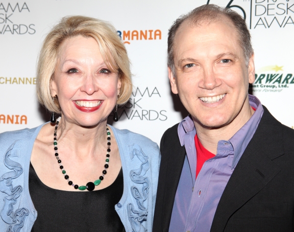 Julie Halston & Charles Busch attending the 56th Annual Drama Desk Award Nominees Rec Photo