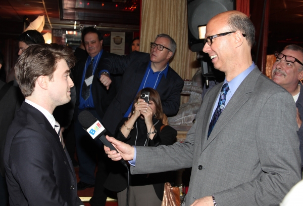 Daniel Radcliffe & Richie Ridge attending the 56th Annual Drama Desk Award Nominees R Photo