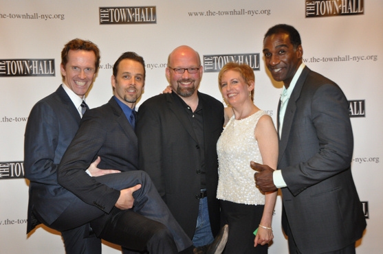 Jeffry Denman, Noah Racey, Scott Coulter, Liz Callaway and Norm Lewis Photo